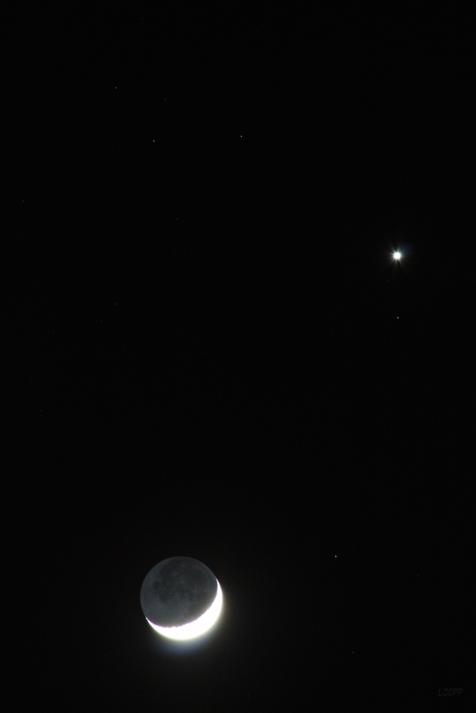 26032012_ksiezyc_wenus2.JPG - 26.03.2012 koniunkcja - Księżyc, Wenus